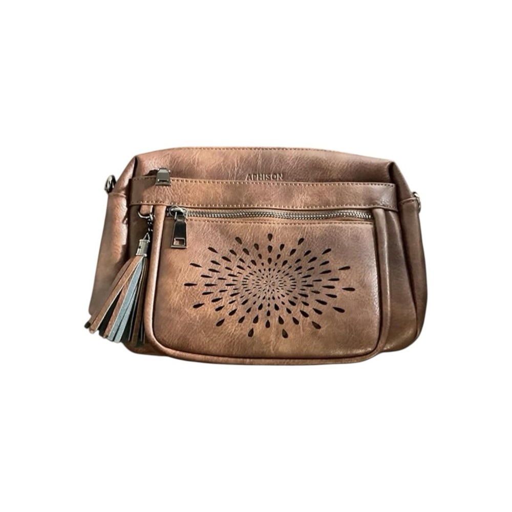 Crossbody Bags for Women Trendy Faux Leather Crossbody Purses Shoulder Handbags - Picture 4 of 11